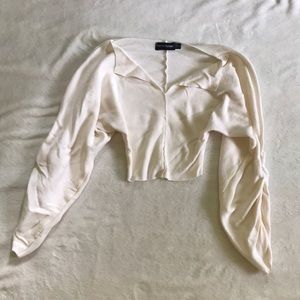 cropped long sleeve